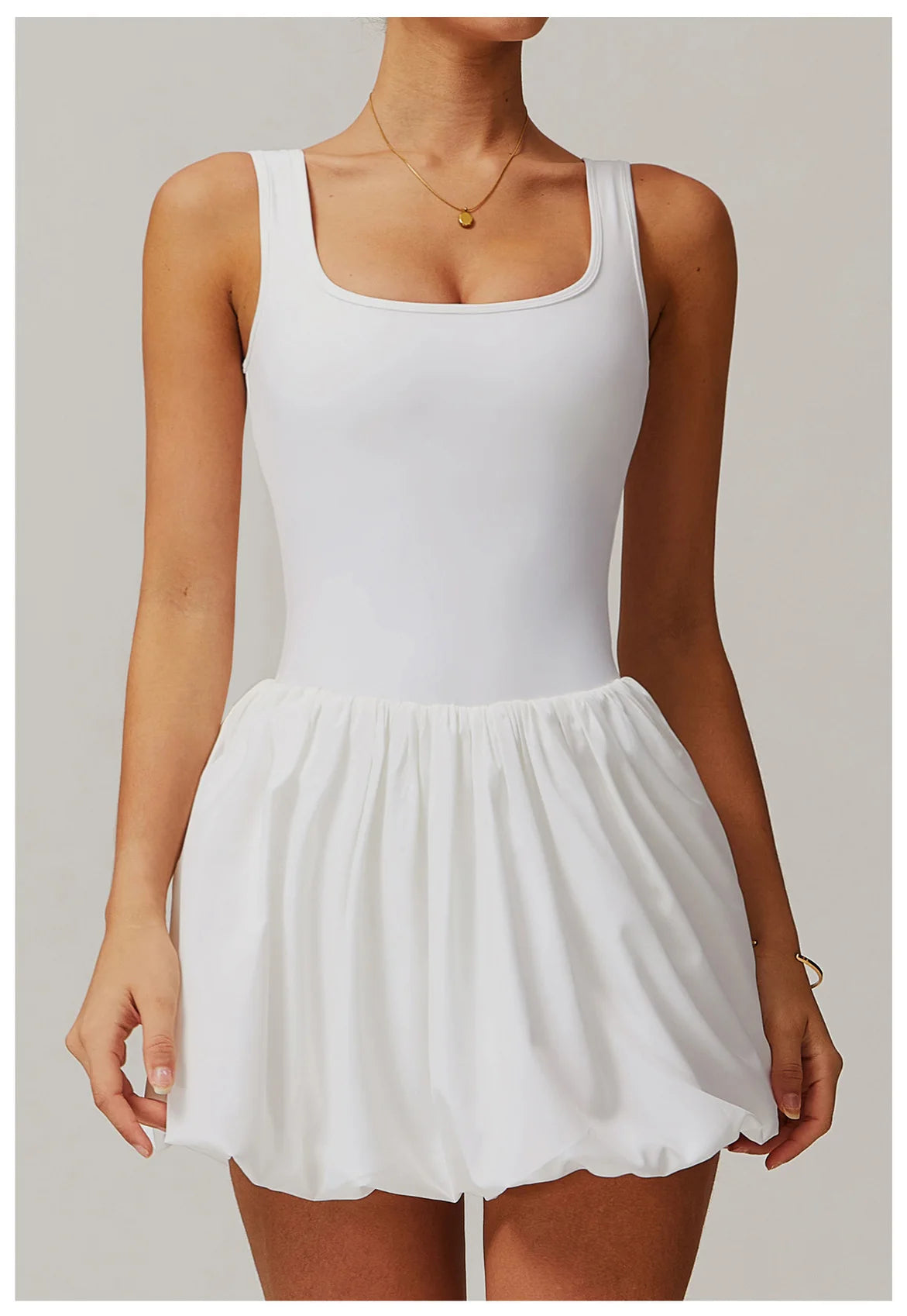 Vestido Macacão Feminino Sexy de Yoga Anti-Reflexo Desportivo