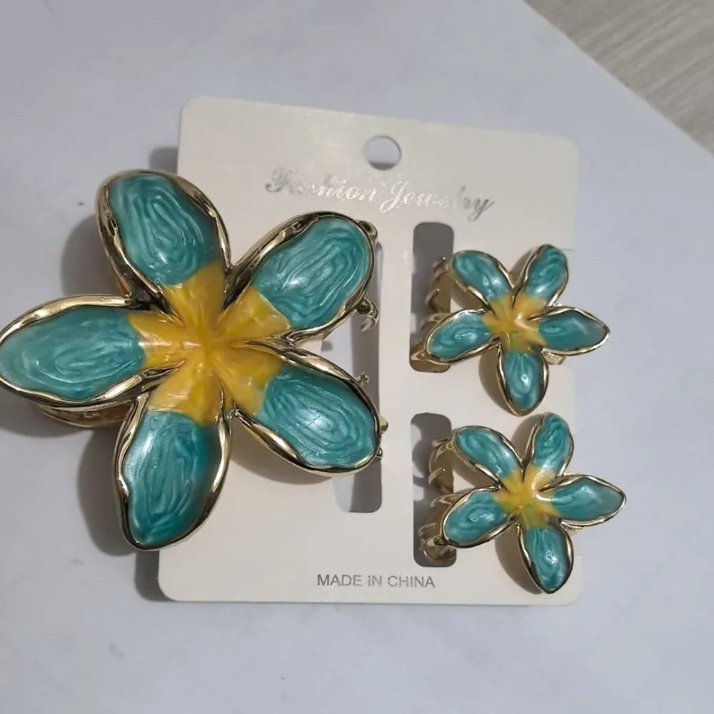 Pregadeiras Elegantes de Flor Havaiana