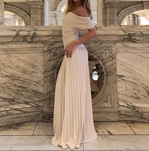 Vestido Liso, Elegante e Sexy, Ajuste Slim, Sem Alças (Strapless)