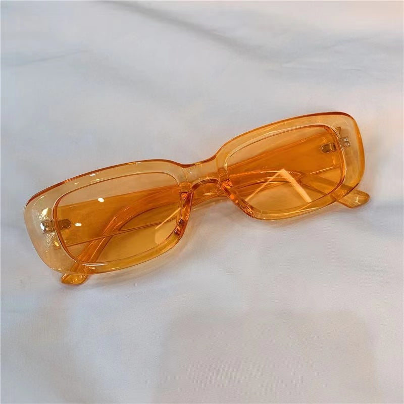 Óculos de Sol Estilo Retângular Elegantes e Estilosos.