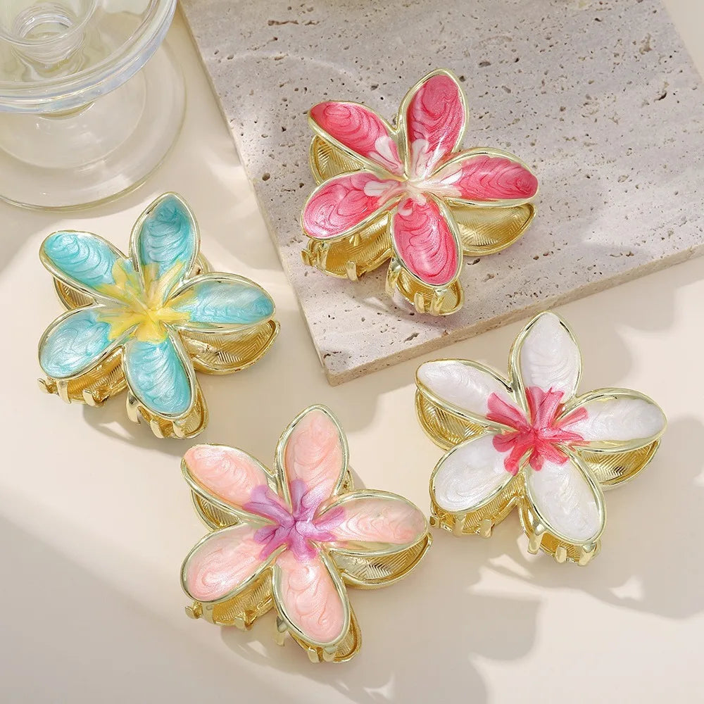 Pregadeiras Elegantes de Flor Havaiana