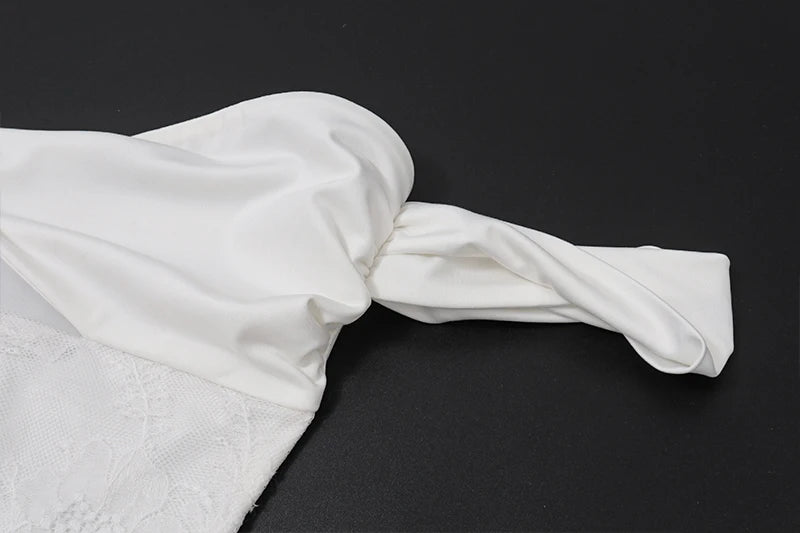 Vestido Sem Alças, Ombros à Mostra , Cintura Subida, Comprido