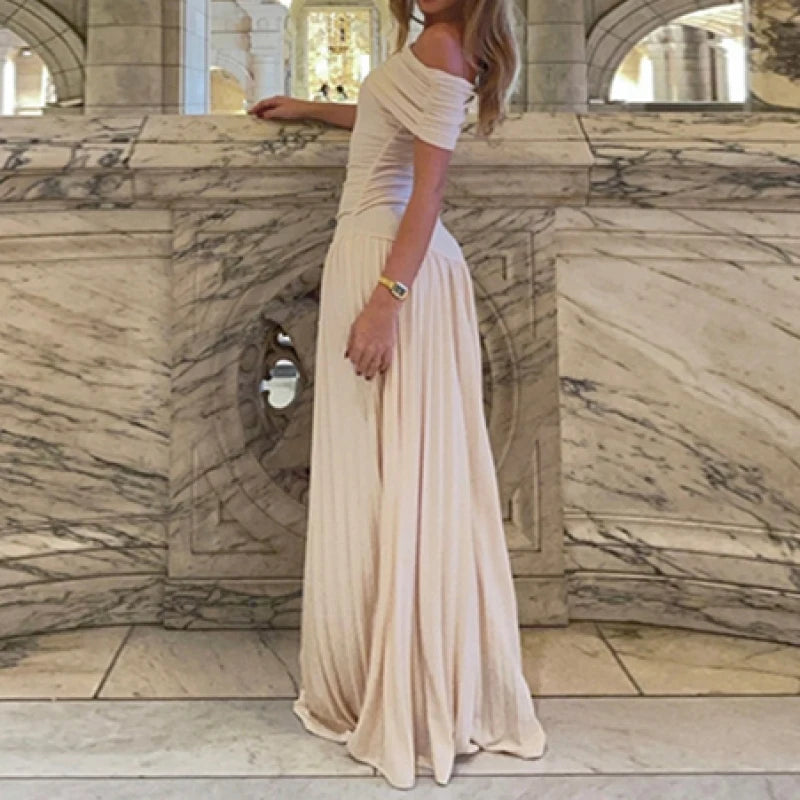 Vestido Liso, Elegante e Sexy, Ajuste Slim, Sem Alças (Strapless)