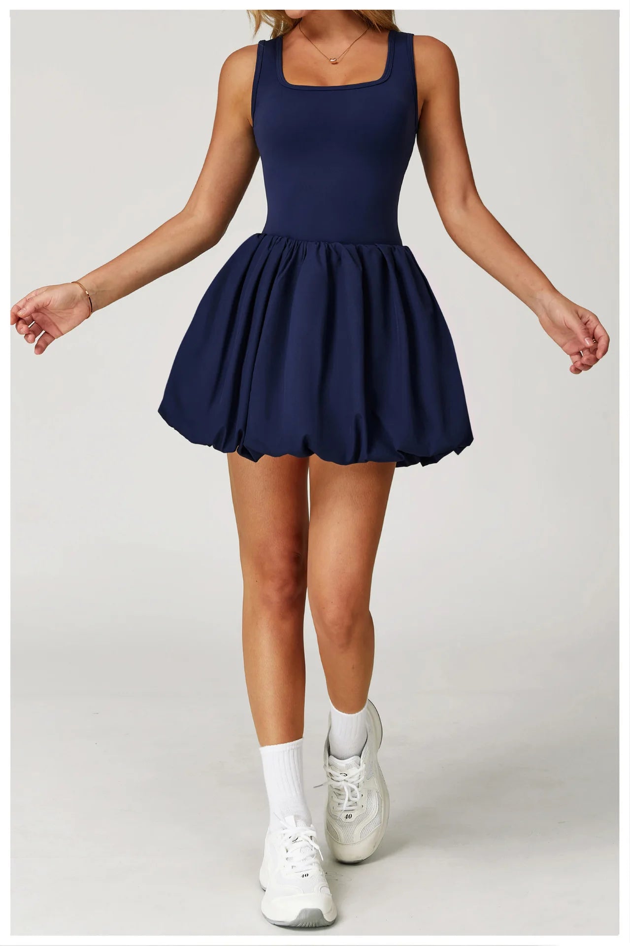 Vestido Macacão Feminino Sexy de Yoga Anti-Reflexo Desportivo