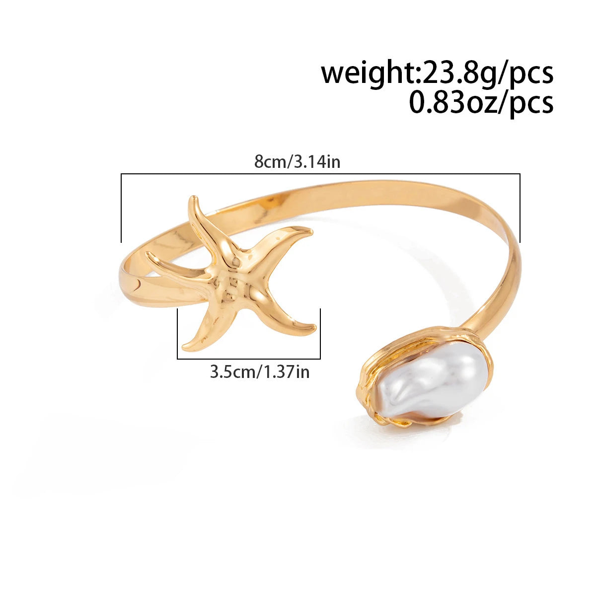 Bangles de braço cores Dourado e Prata