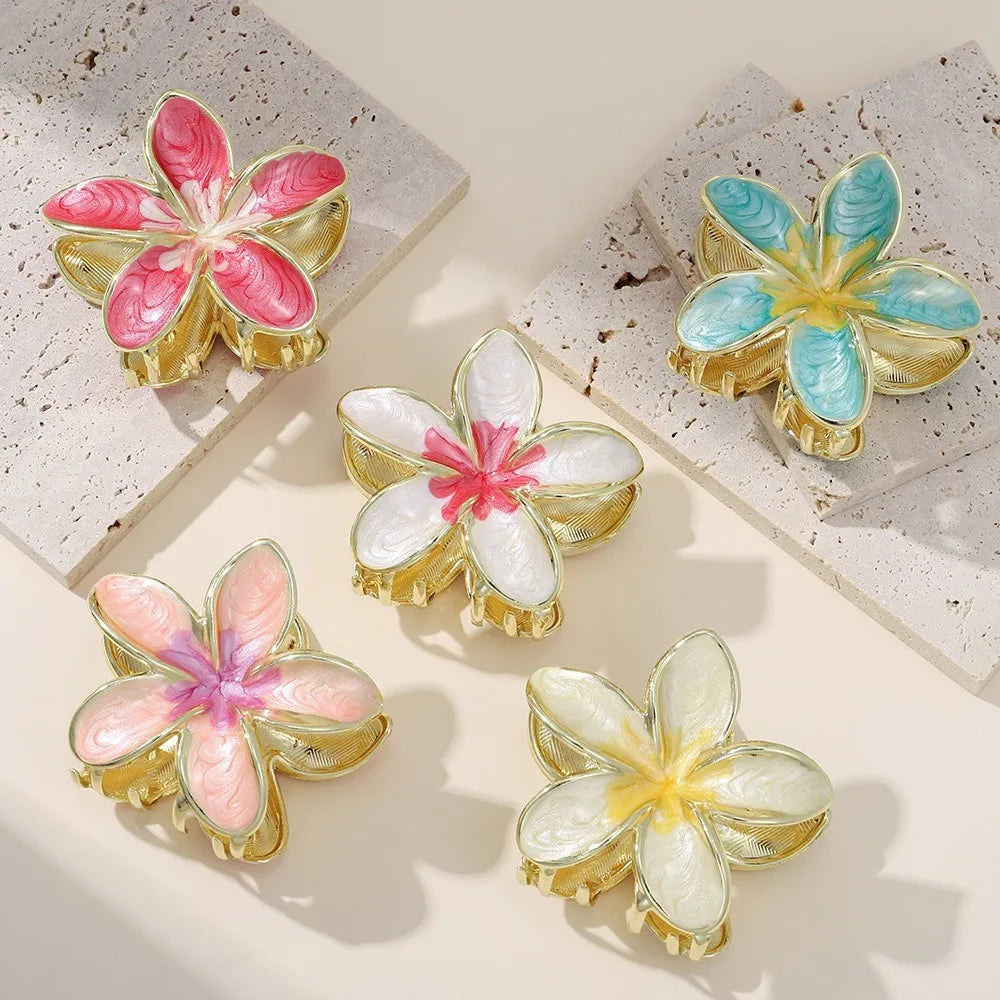 Pregadeiras Elegantes de Flor Havaiana
