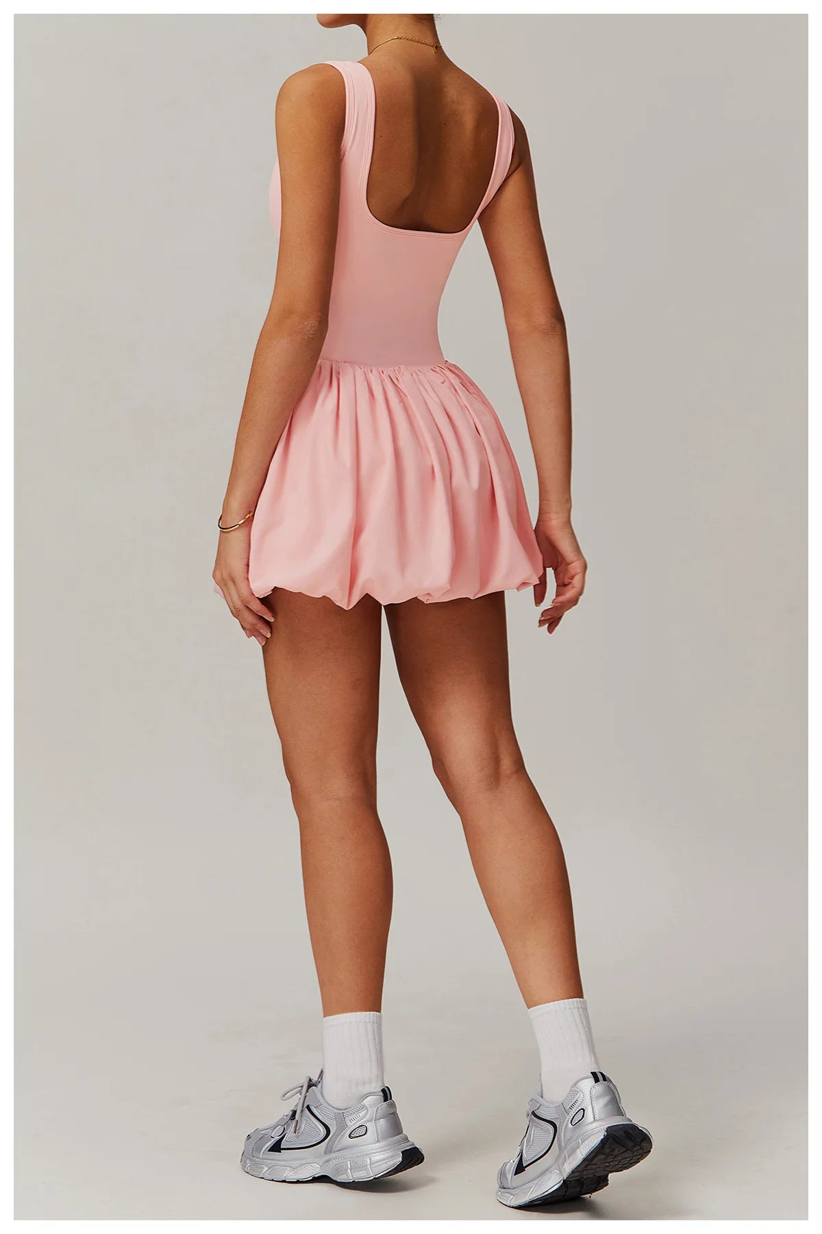 Vestido Macacão Feminino Sexy de Yoga Anti-Reflexo Desportivo