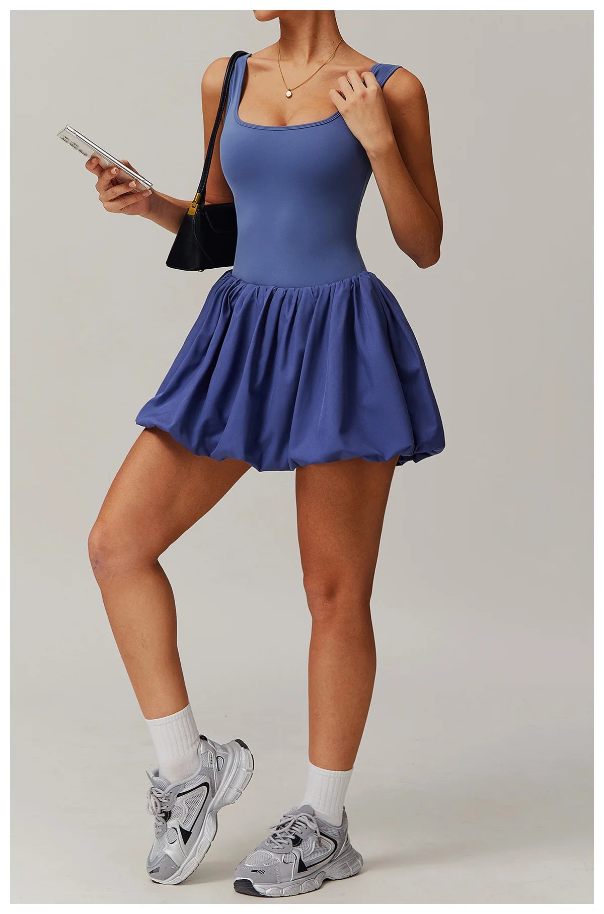 Vestido Macacão Feminino Sexy de Yoga Anti-Reflexo Desportivo