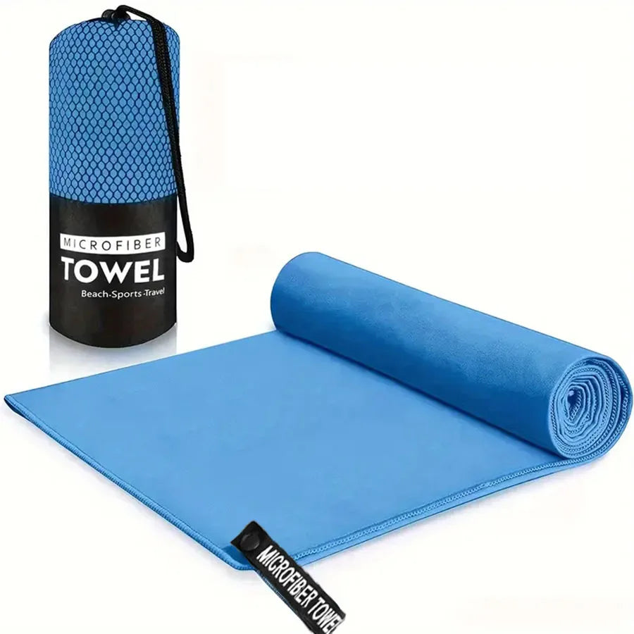 Toalha Desportiva de Secagem Rápida para Natação, Ginásio e Fitness