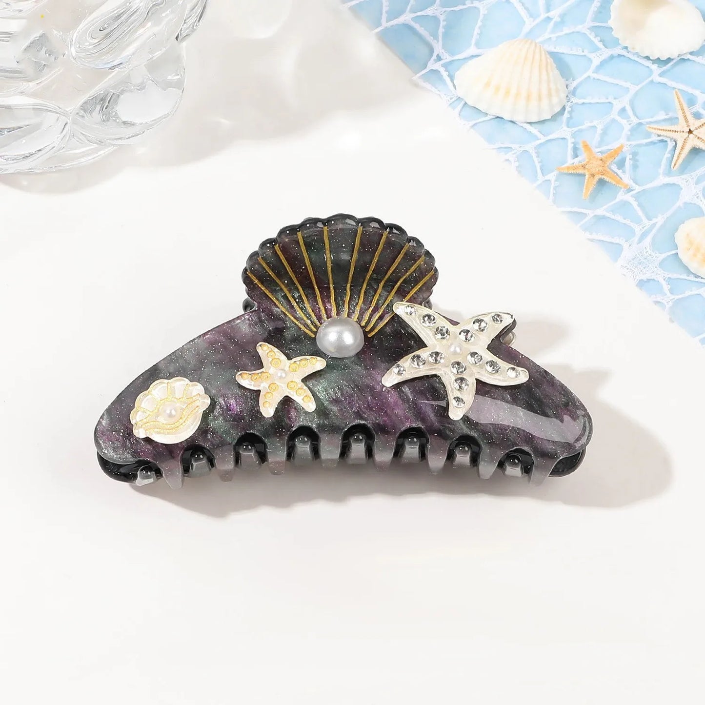 Pregadeira com Decorativo Estrela-do-Mar