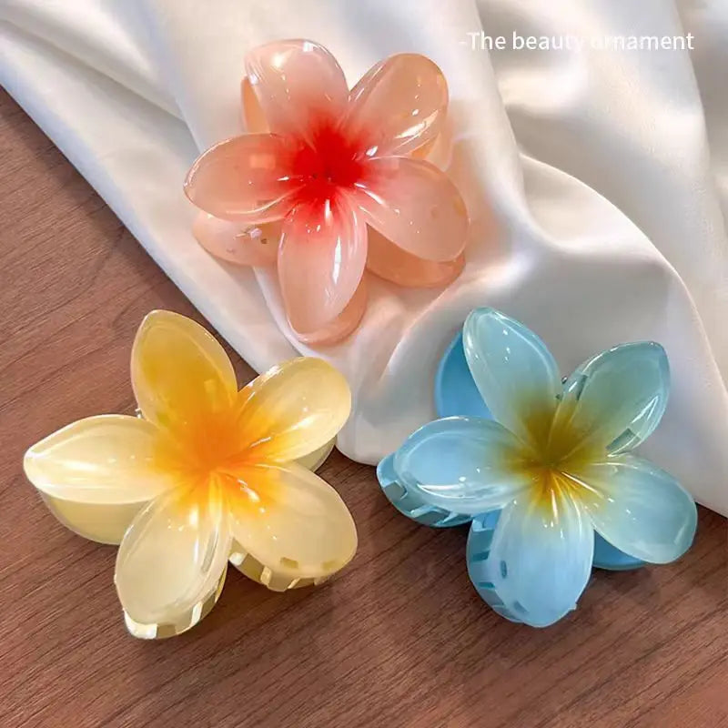 Grampos de Cabelo Havaianos Estilo de Praia