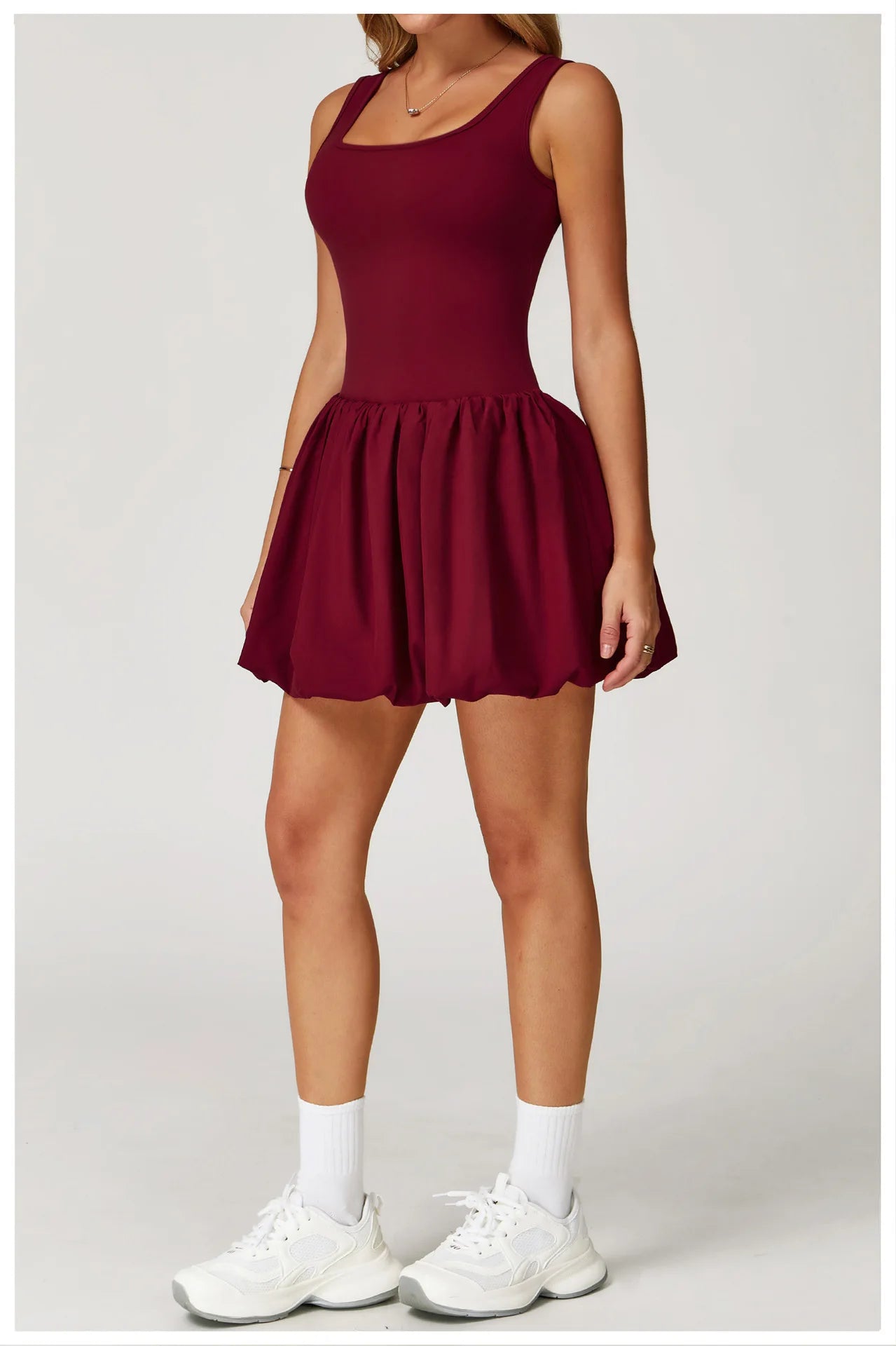 Vestido Macacão Feminino Sexy de Yoga Anti-Reflexo Desportivo