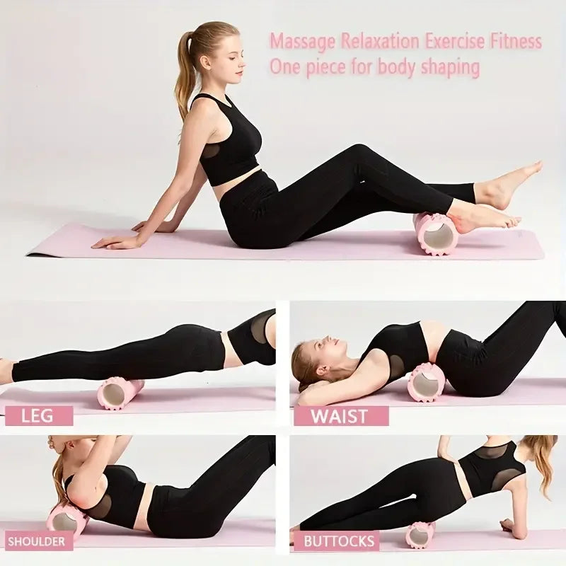 Rolo de Massagem em Espuma de Yoga