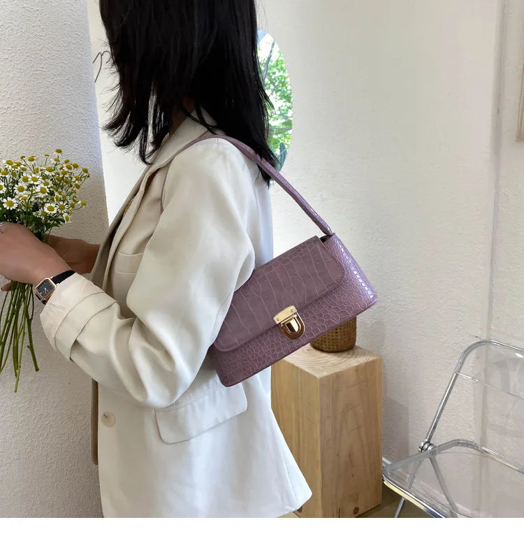 Mala de Ombro, Estilo Francês, Nova Tendência da Moda, com Alça de Ombro.