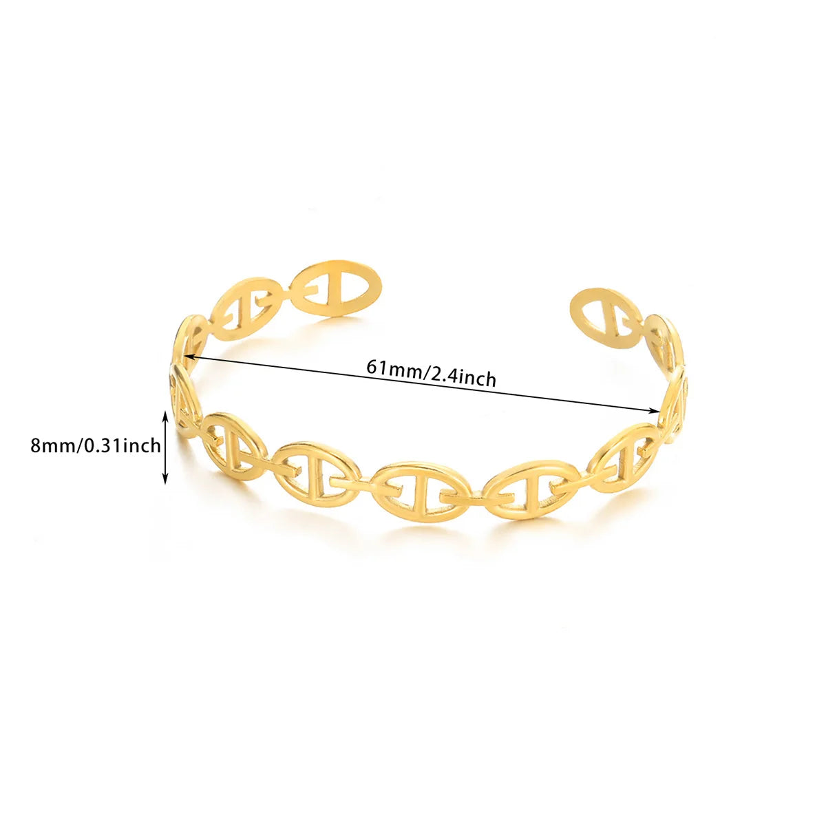 Pulseiras Douradas Super Estilosas