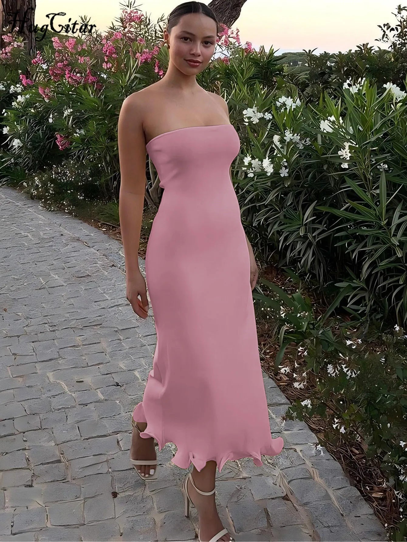 Vestido Comprido Ousado e Moderno
