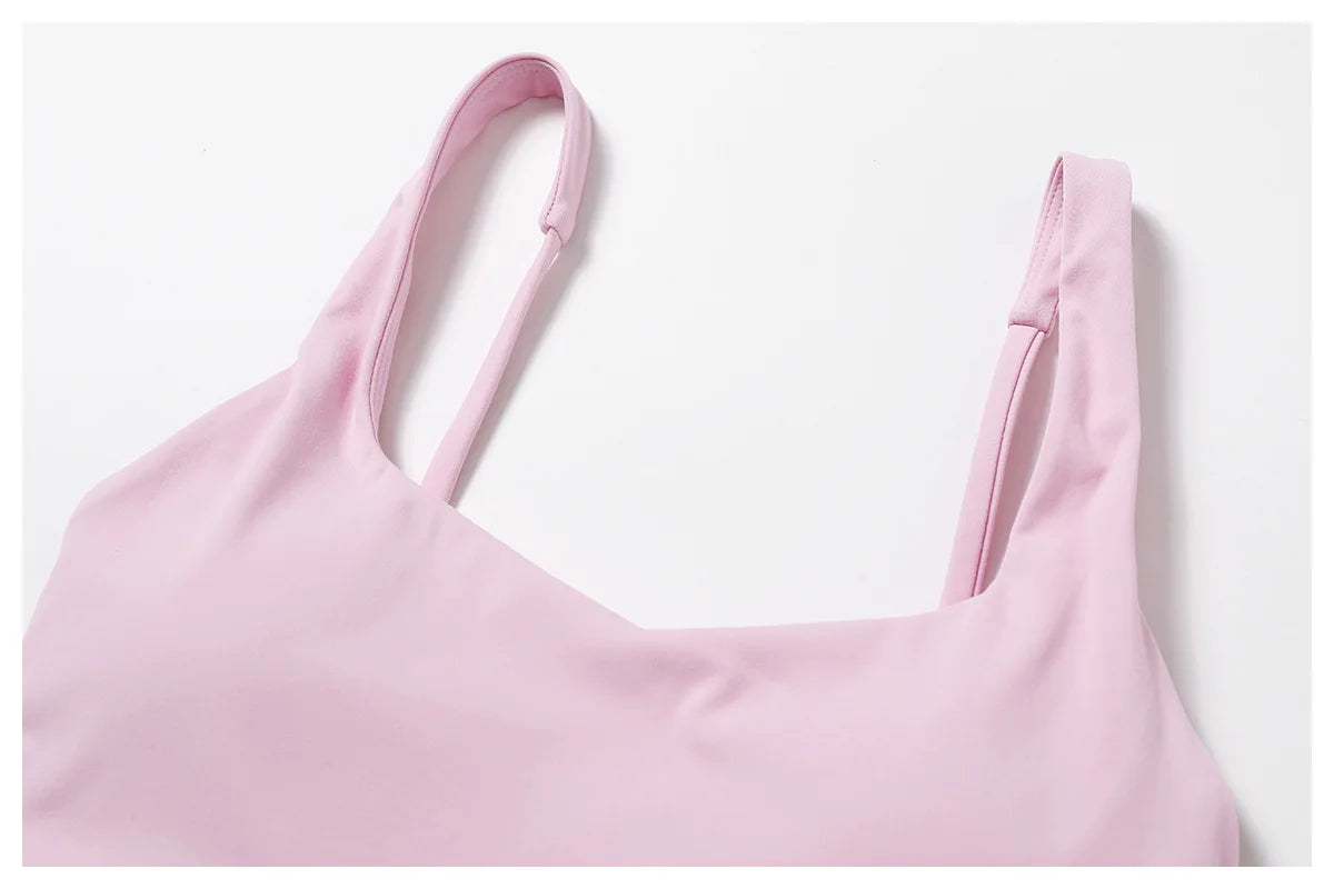 Fato de Treino  2 Peças com Leggings de Ginásio, Top Curto de Manga Comprida