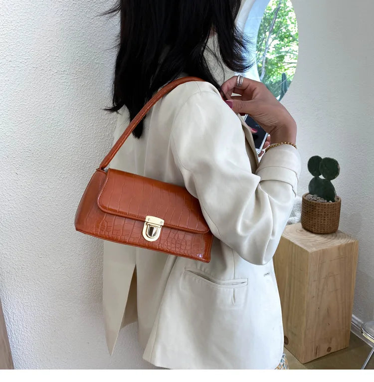 Mala de Ombro, Estilo Francês, Nova Tendência da Moda, com Alça de Ombro.