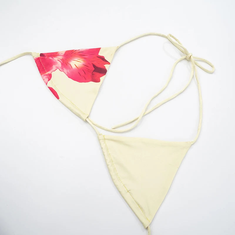 Fato de Banho Sexy com Estampa floral