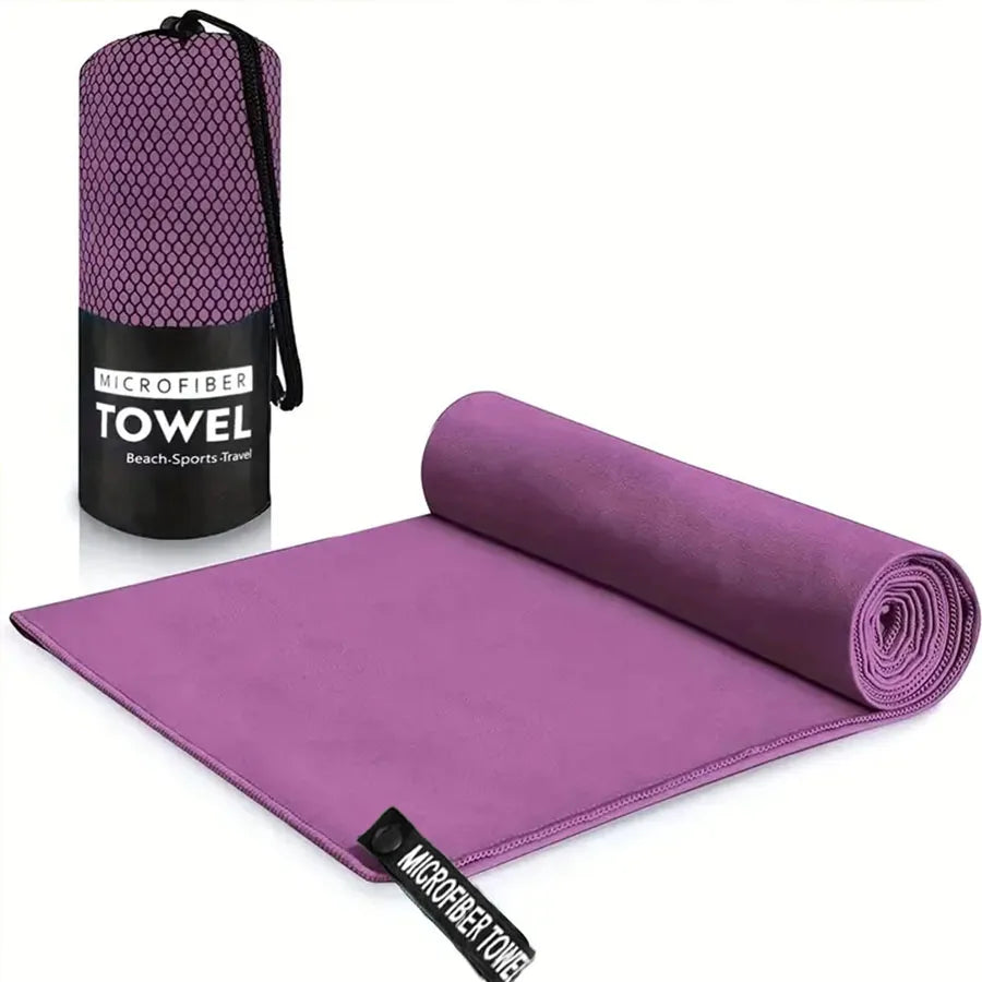 Toalha Desportiva de Secagem Rápida para Natação, Ginásio e Fitness
