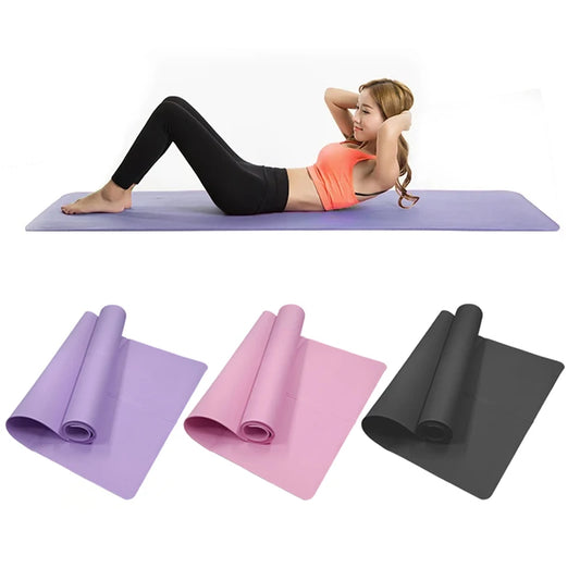 Tapete de Yoga para fazer exercícios