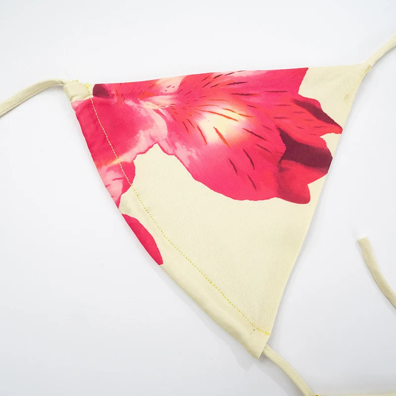 Fato de Banho Sexy com Estampa floral