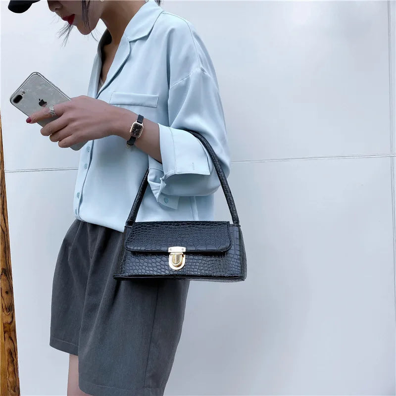 Mala de Ombro, Estilo Francês, Nova Tendência da Moda, com Alça de Ombro.