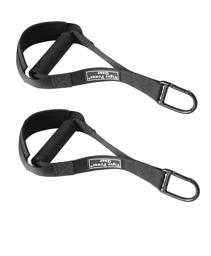 Corda de tríceps para baixar, puxador facial, pegas de pressão, corda de puxar para baixo para bíceps, costas, ombros, tríceps