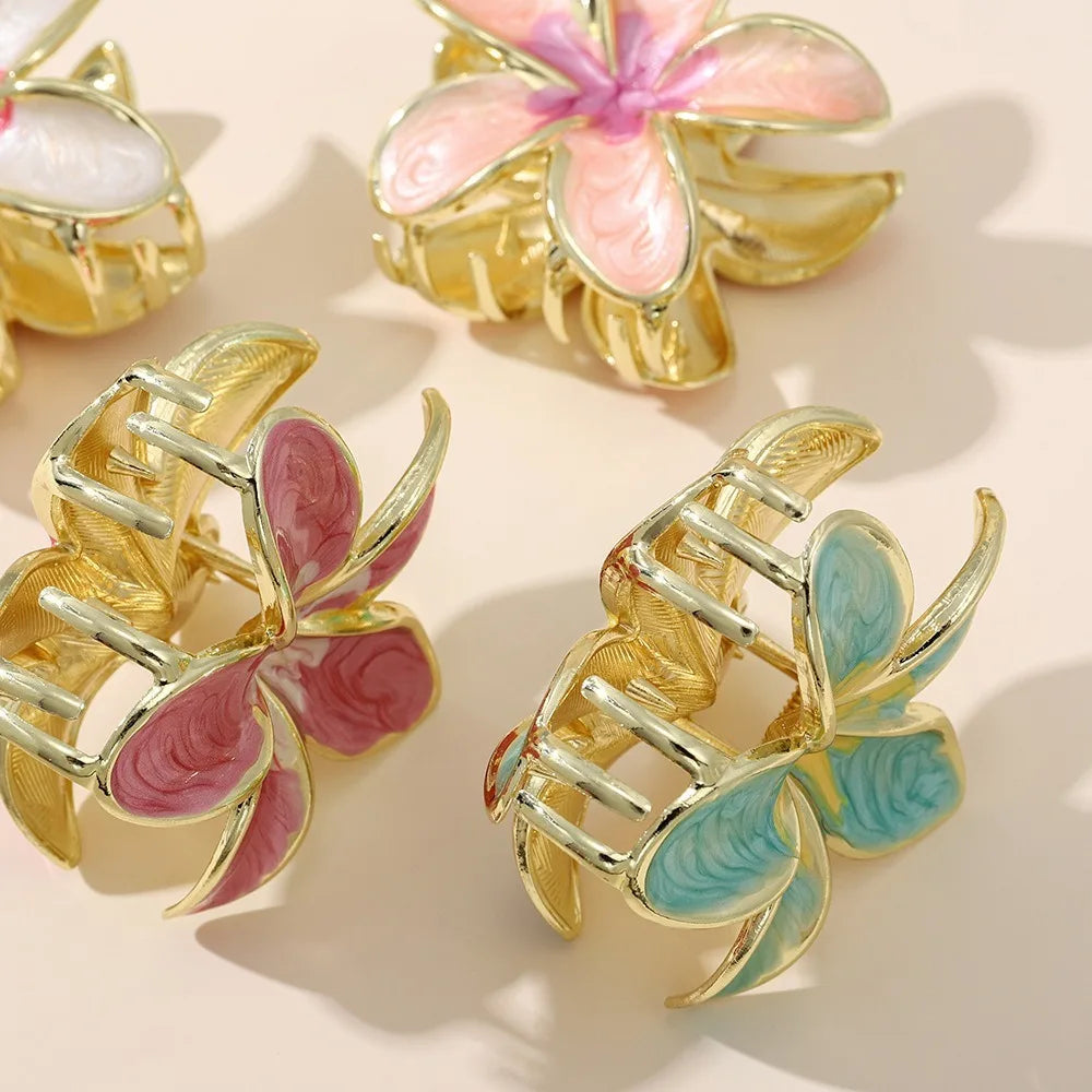 Pregadeiras Elegantes de Flor Havaiana