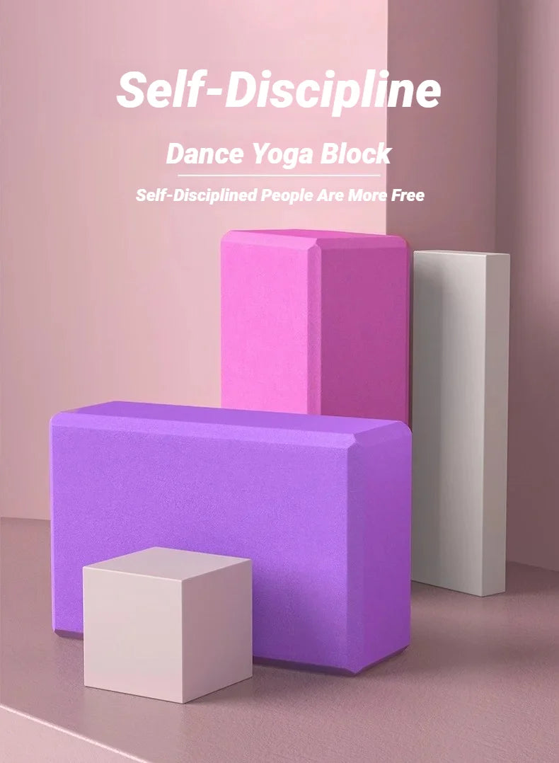 Blocos de Yoga, Tijolo de Espuma, para Pilates, Treinos, Exercícios Domésticos
