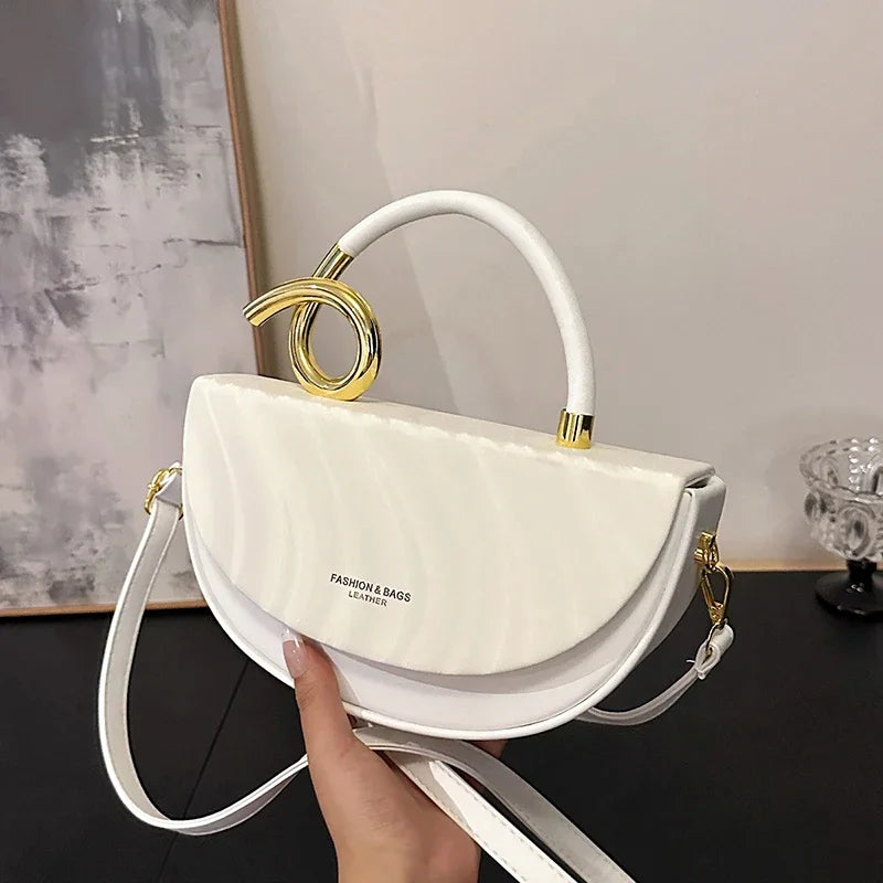Bolsa de Ombro Elegante —  Estilo Retro Europeu e Americano