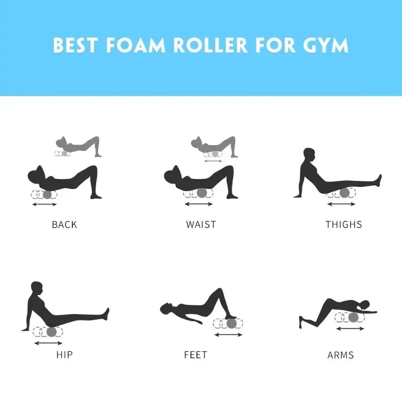 Rolo de Massagem em Espuma de Yoga