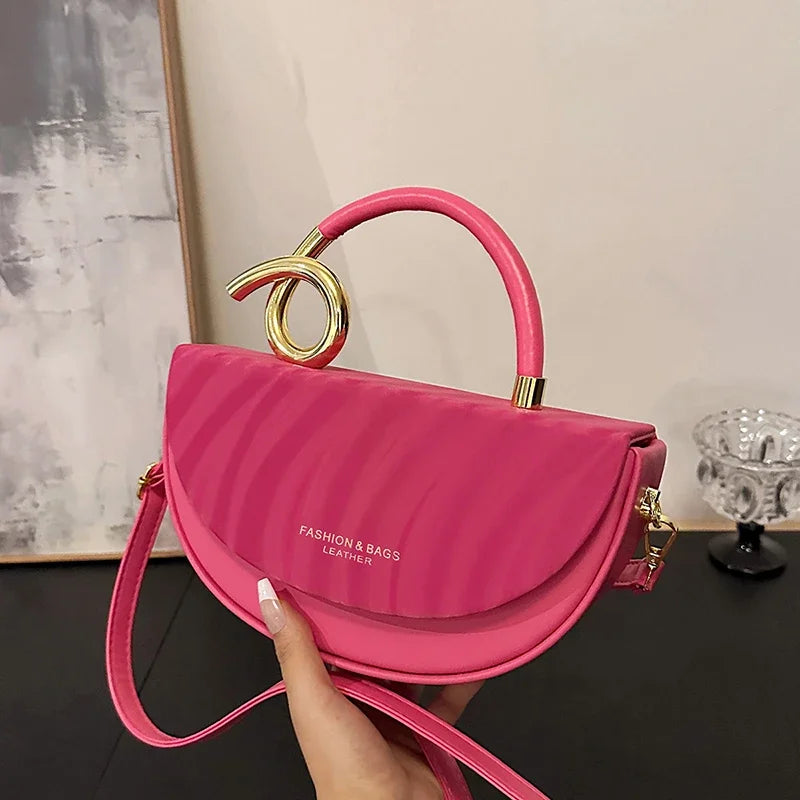 Bolsa de Ombro Elegante —  Estilo Retro Europeu e Americano