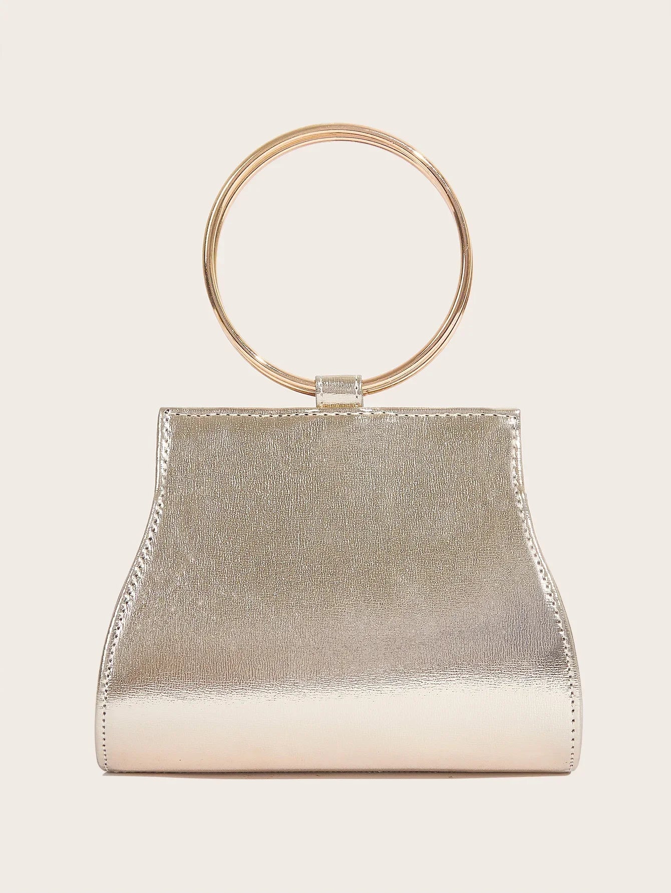 Mala com Alça de Corrente, Bolsa de Ombro Brilhante