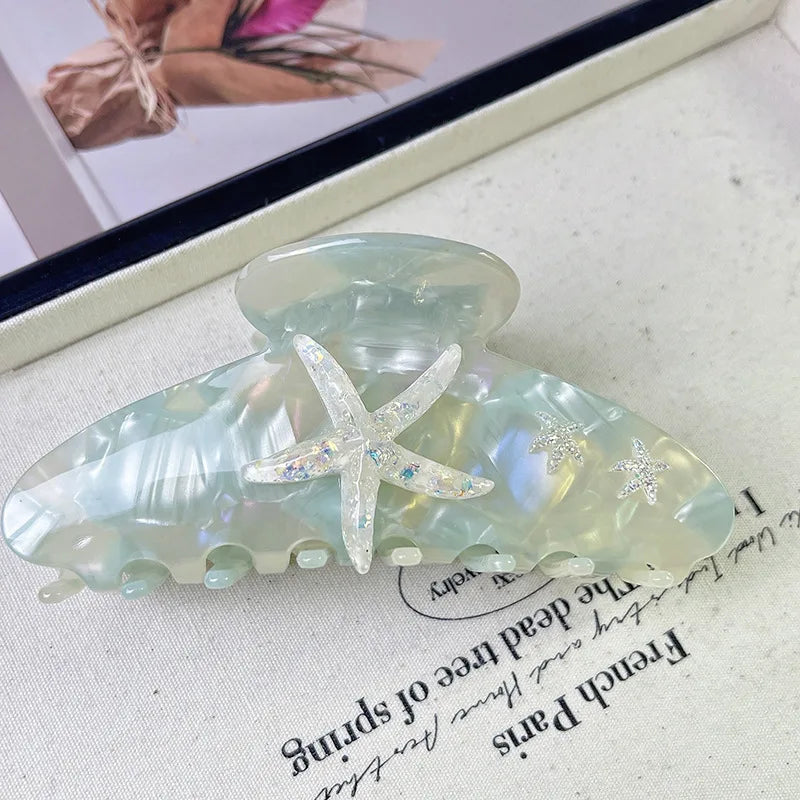 Pregadeira com Decorativo Estrela-do-Mar