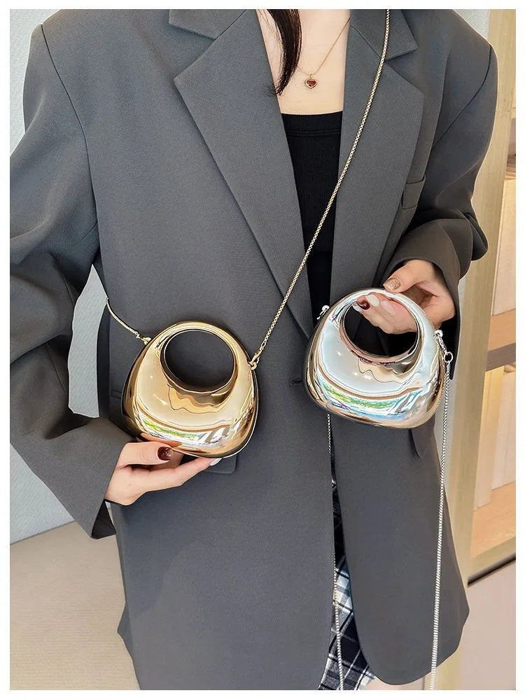 Bolsas de ombro Acrílico Brilhante