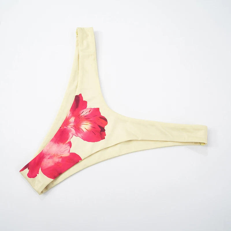 Fato de Banho Sexy com Estampa floral
