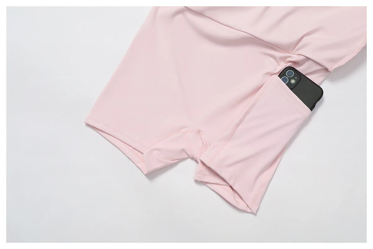 Conjunto de Yoga de 2 Peças com Saia-Shorts de Cintura Alta, para Ginásio