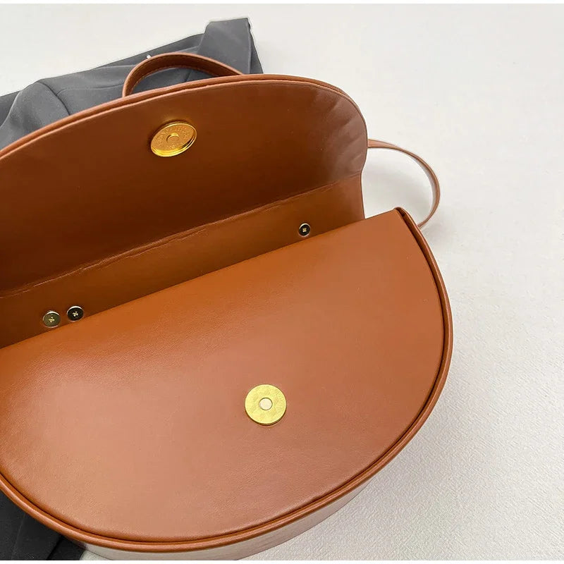 Bolsa de Ombro Elegante —  Estilo Retro Europeu e Americano