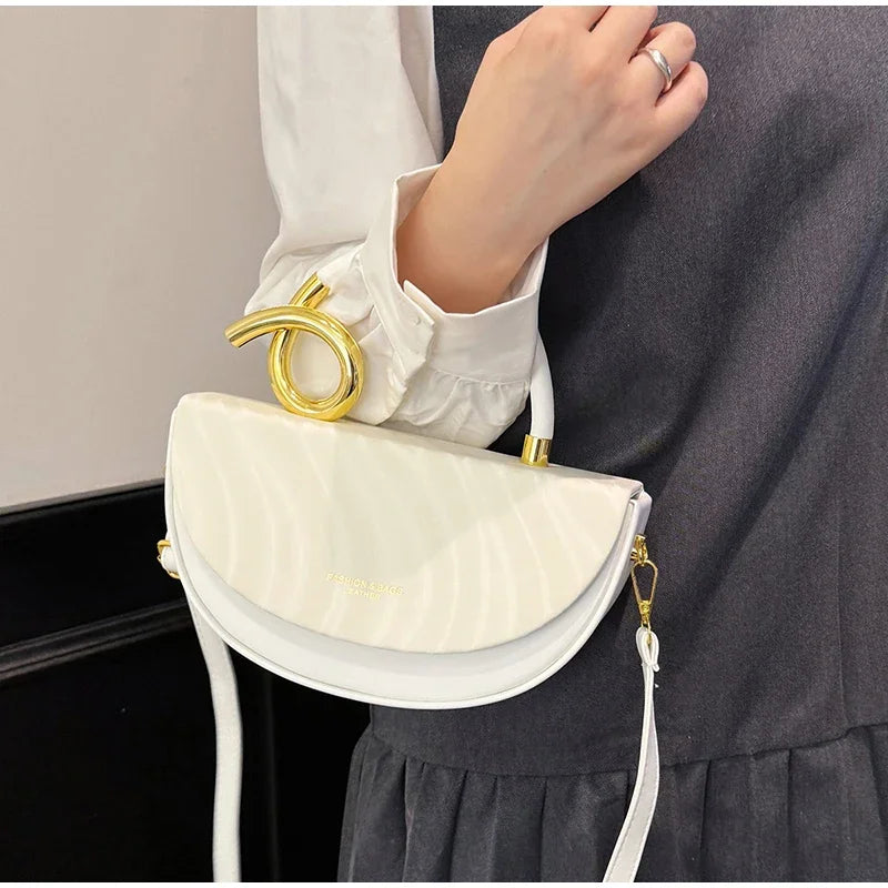Bolsa de Ombro Elegante —  Estilo Retro Europeu e Americano