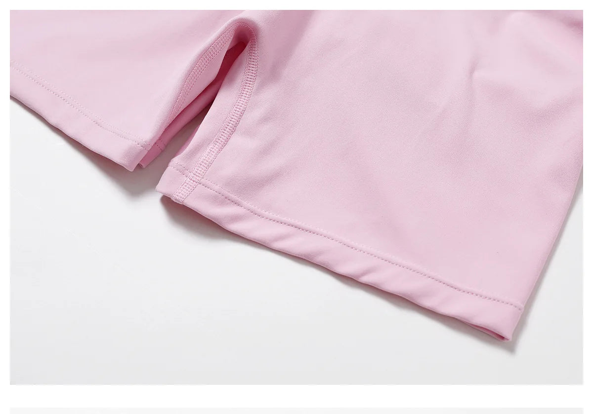 Fato de Treino  2 Peças com Leggings de Ginásio, Top Curto de Manga Comprida