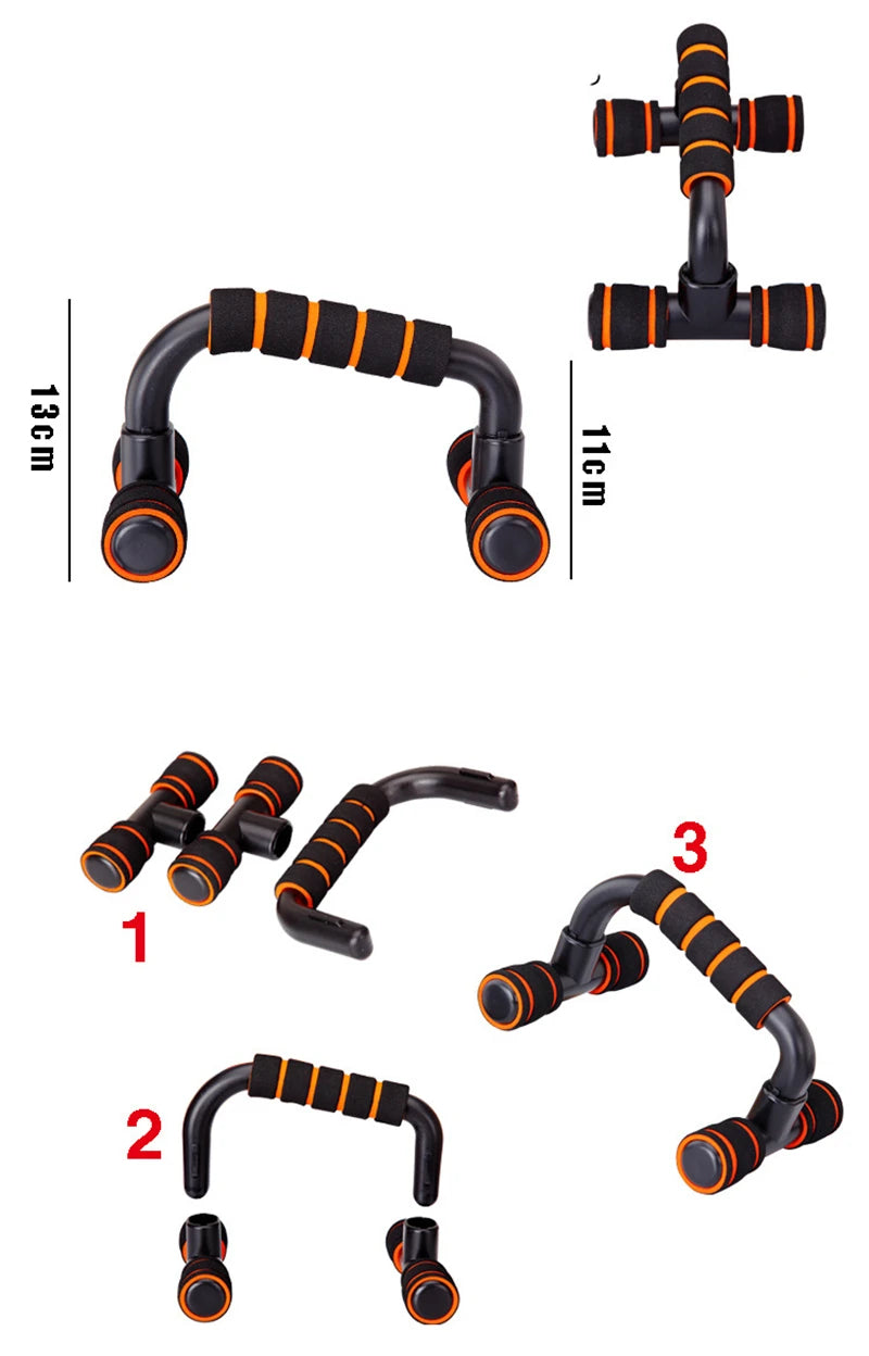 Suporte antiderrapante para flexões, Equipamento de musculação