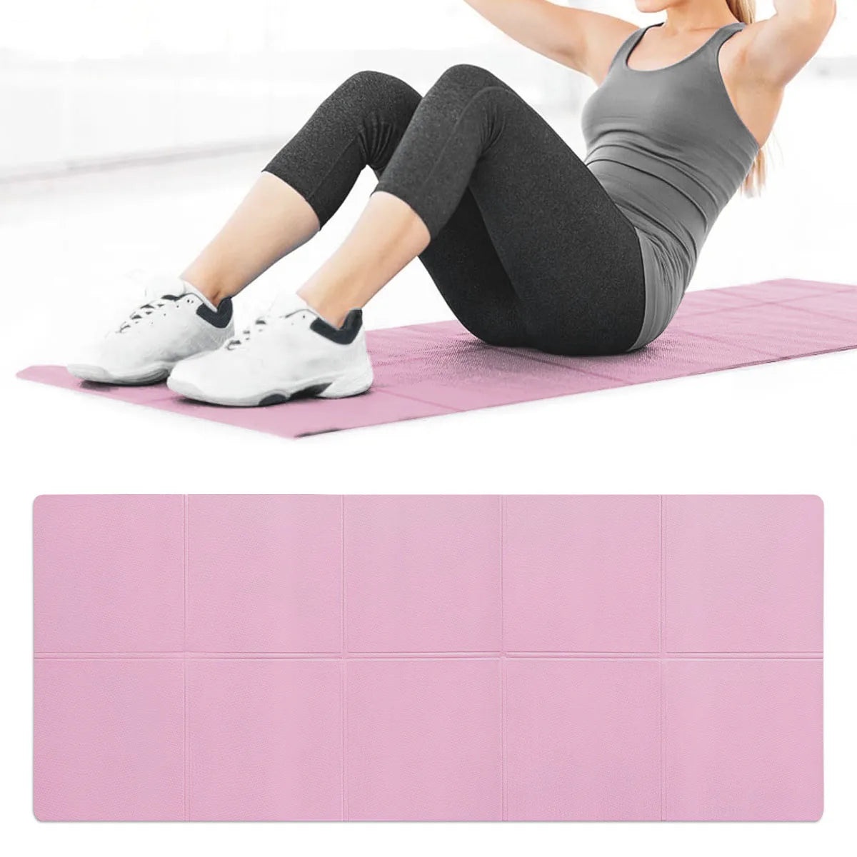 Tapete de Yoga para fazer exercícios