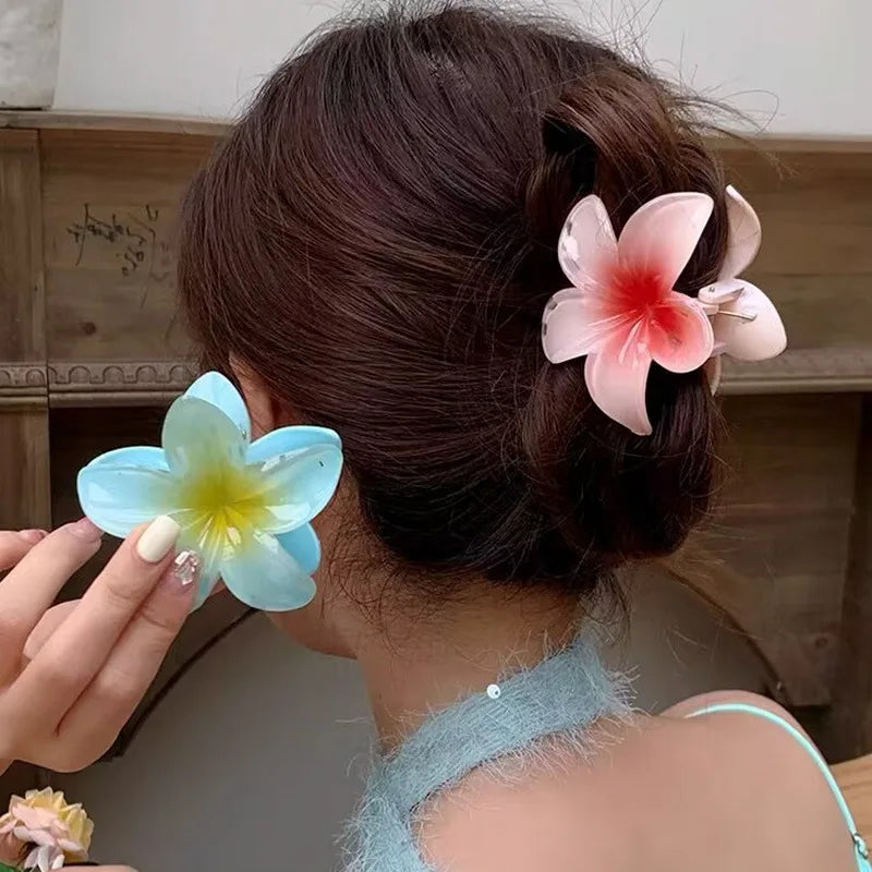 Grampos de Cabelo Havaianos Estilo de Praia