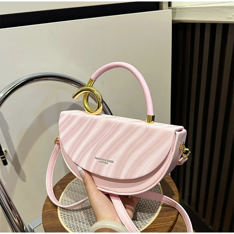 Bolsa de Ombro Elegante —  Estilo Retro Europeu e Americano