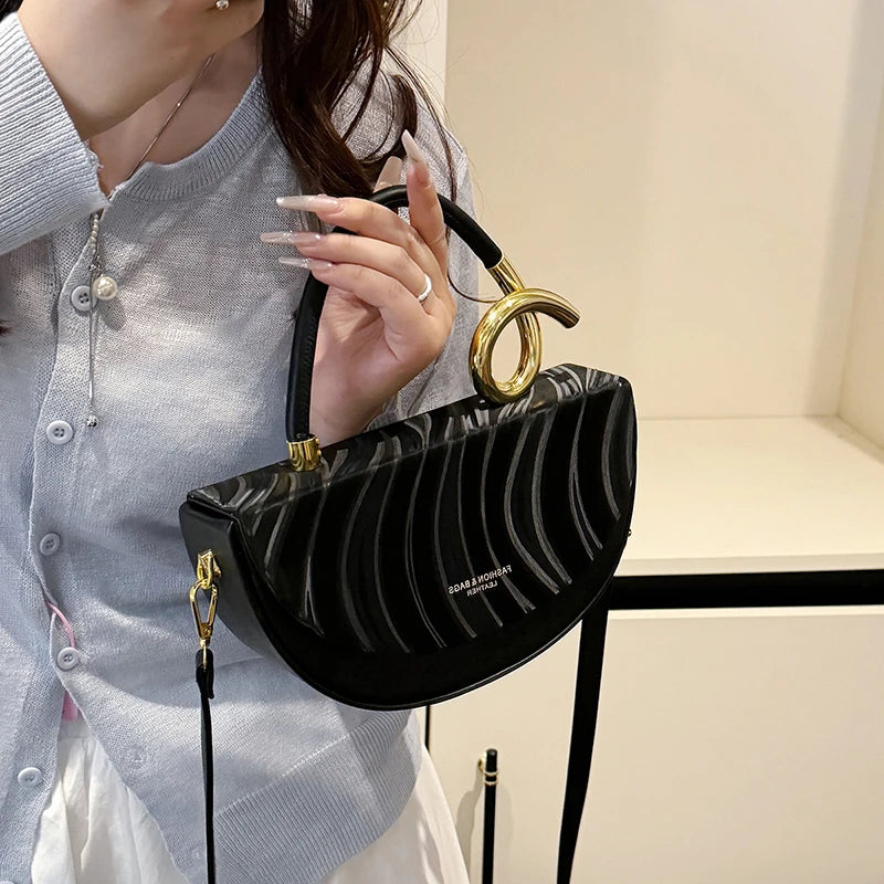 Bolsa de Ombro Elegante —  Estilo Retro Europeu e Americano