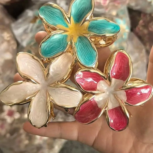 Pregadeiras Elegantes de Flor Havaiana