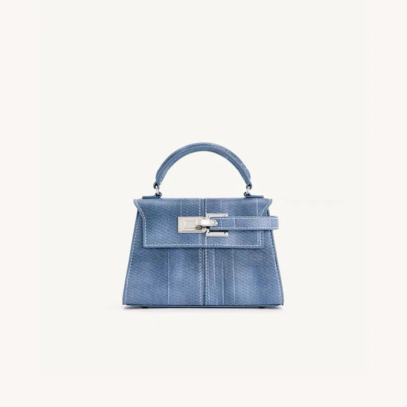 Bolsa de Mão, Formato Geométrico, Estilo Elegante