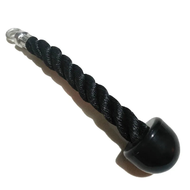 Corda de tríceps para baixar, puxador facial, pegas de pressão, corda de puxar para baixo para bíceps, costas, ombros, tríceps