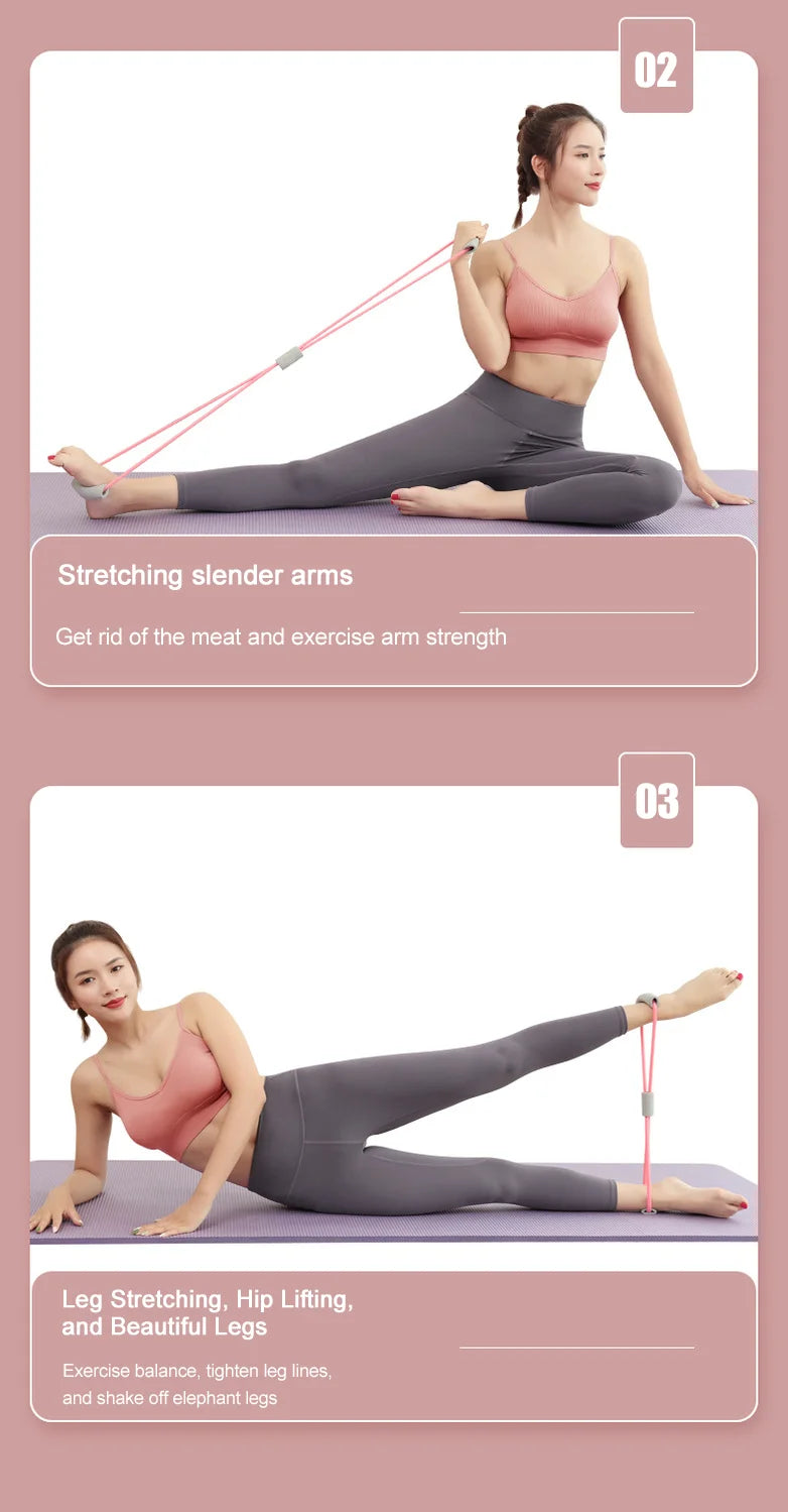 Kit de Equipamentos de Exercício Multifuncional para Treino